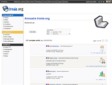 Tablet Screenshot of annuaire.ironie.org