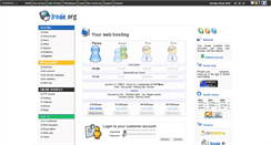 Desktop Screenshot of heberg.ironie.org